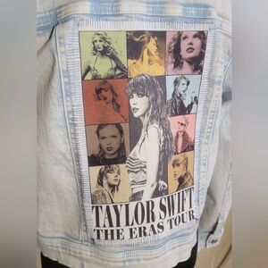 Upcycled Swiftie Colored Denim Jacket